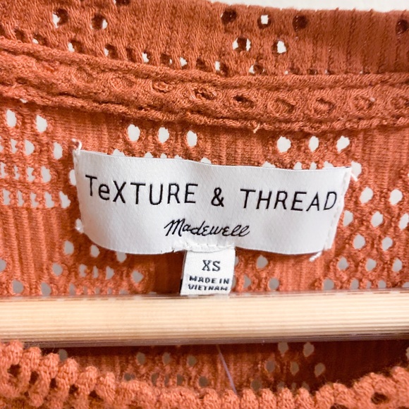 Madewell Front Tie Tee - Picture 3 of 4